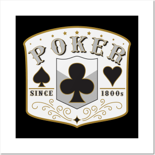 Poker 1800s Posters and Art